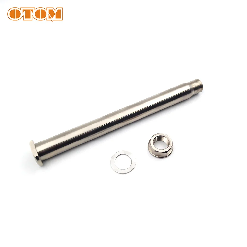OTOM 2023 Motorcycle Steel Rear Wheel Axle With Nut Kit For YAMAHA YZ250F YZ450F FMONSTER Dirty Bike Rear Wheel Spindle view 3