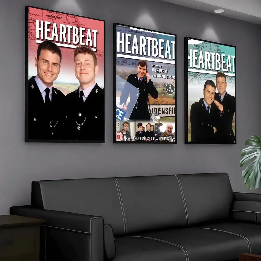 tv series H-Heartbeat-T Painting Calligraphy Artwork for Home Bedroom Office Wall Decoration Gift