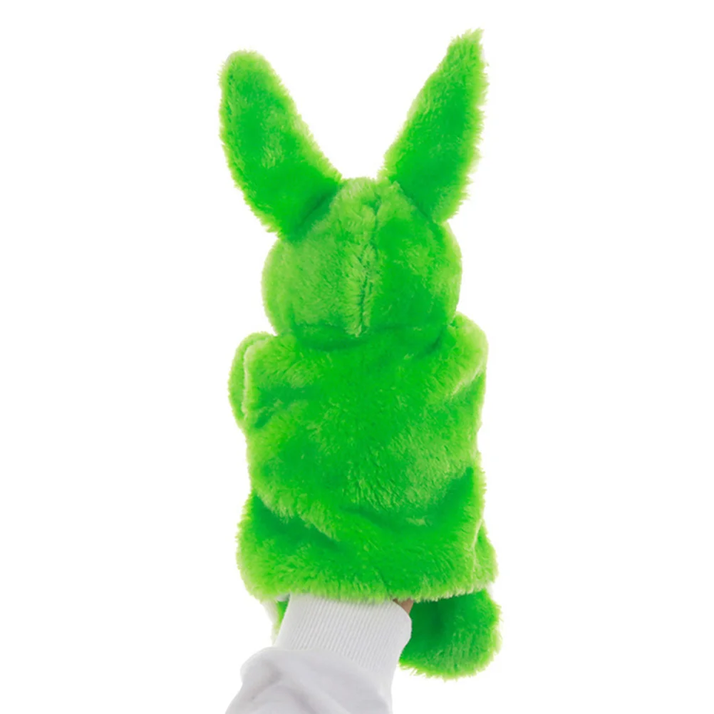 Hand Kids Plush Toys Animal Puppets Bunny Baby for Toddlers Story Telling Child