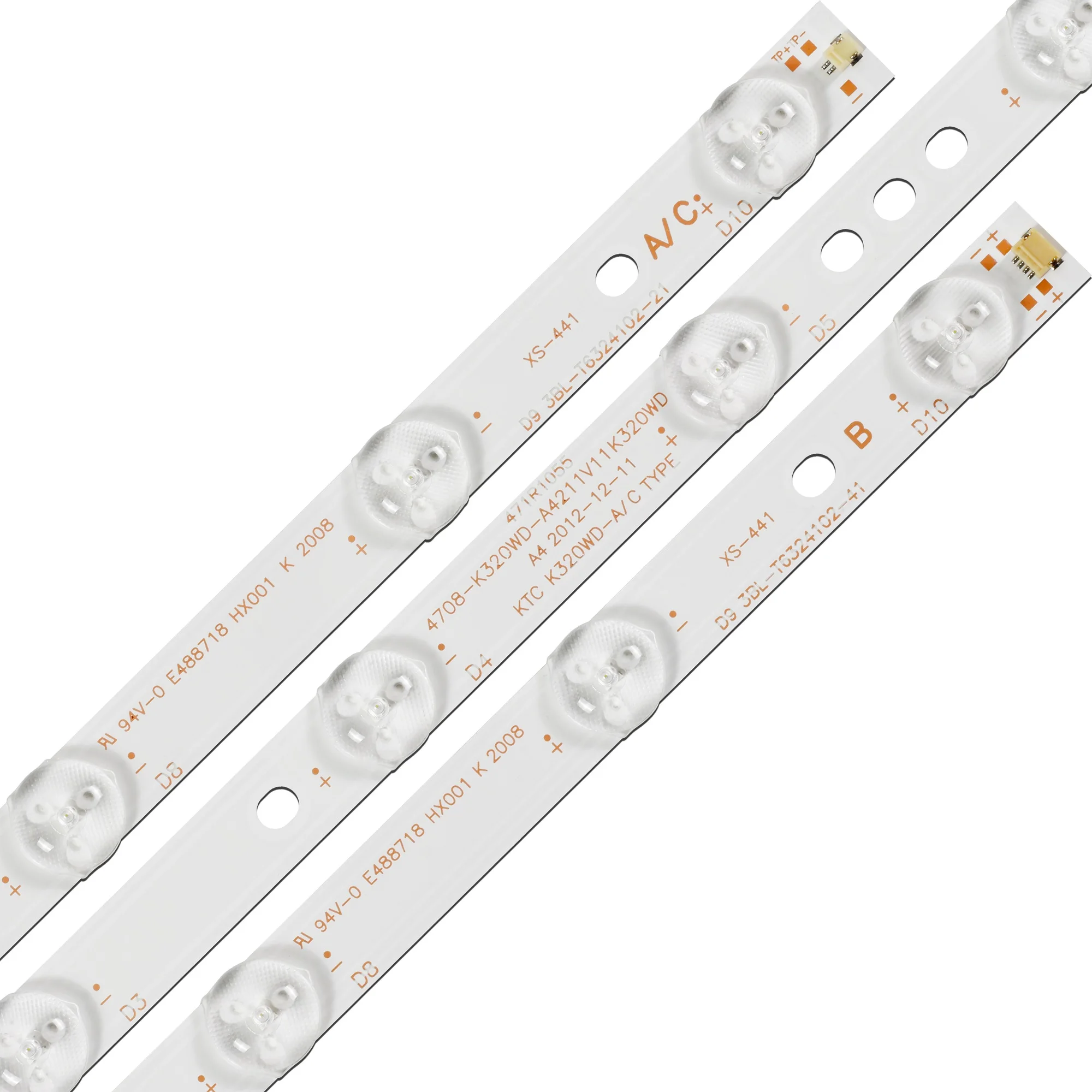 1/5/10kits LED Backlight Strip STV-LC32440WL STV-32440wl K320WD A4 KTC K320WD-A B Type IC-B-HWK32D022A T32Q77HDL LE32A1020/80