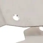 

Прочная броня из нержавеющей стали для Tamiya NXGEN DT04 58741 1/10, радиоуправляемая машина, защитные детали, аксессуары для игрушечных автомобилей