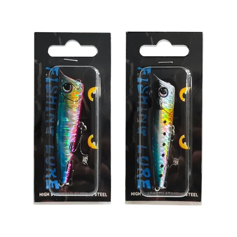 

Popper Fishing Lures 90F 75F Topwater Bubble Baits Jet Wobblers for Artificial Hard Bait For Sea fishing Bass Pike Perch