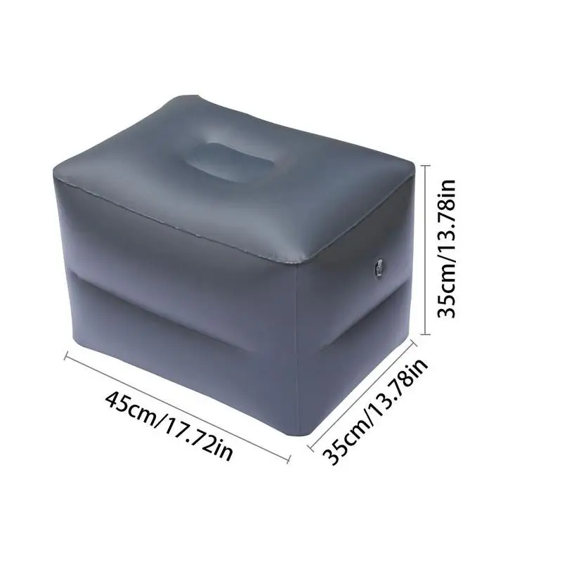 Escabeau Portable Tabouret De Siège Gonflable Repose-Pieds De Siège De