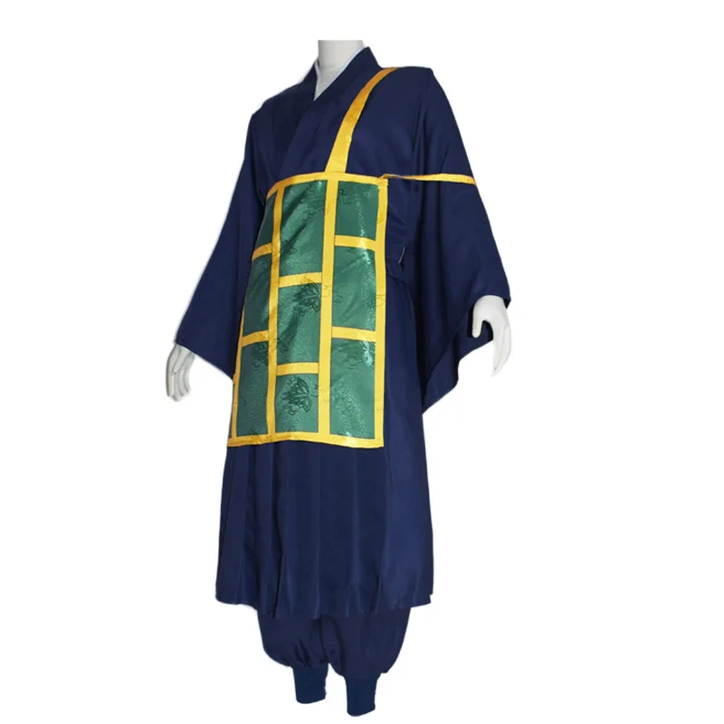 Geto Suguru تأثيري حلي أسود أزرق كيمونو زي مدرسي أنيمي الملبس أزياء الهالوين للنساء والرجال #3