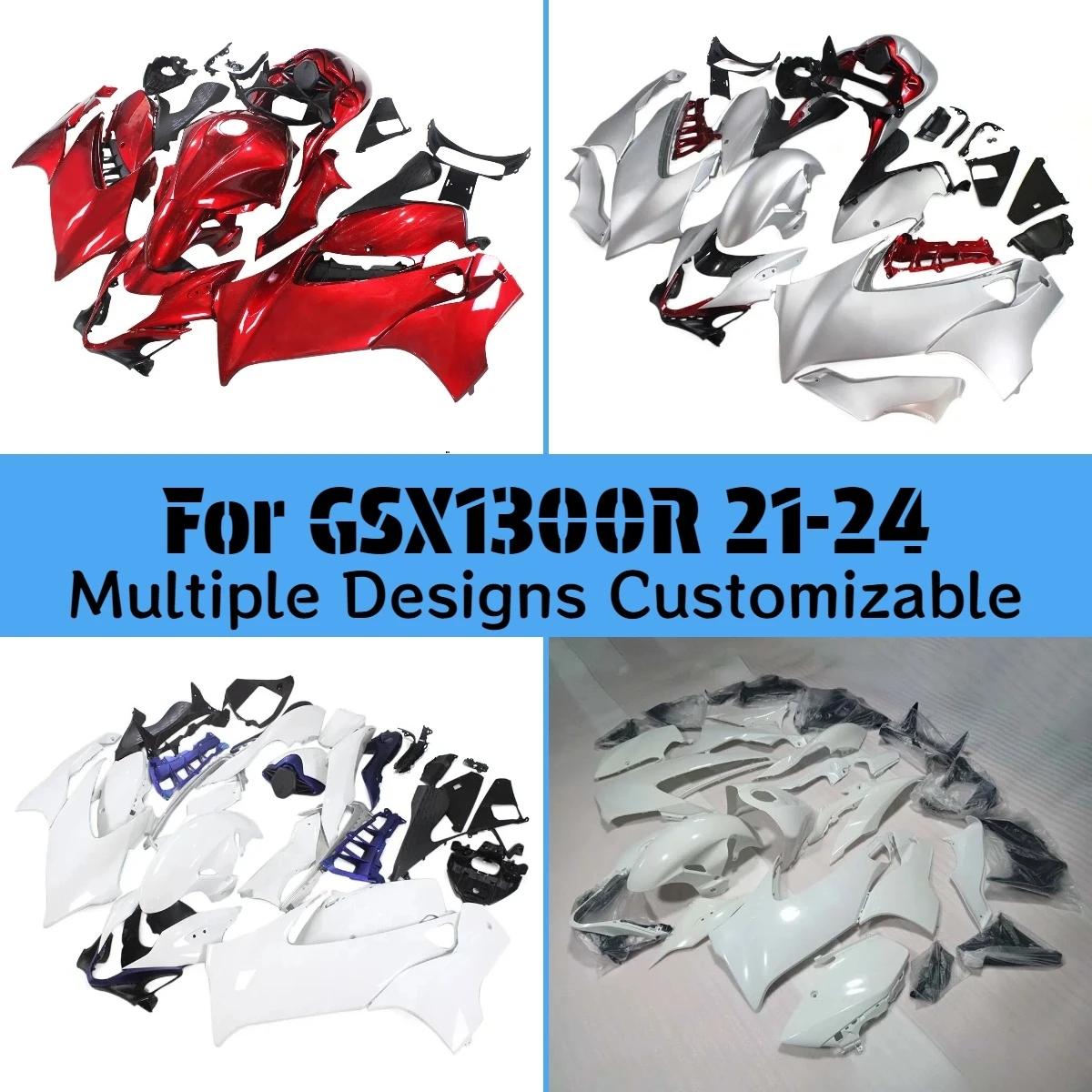For GSX1300R 2021 2022 2023 2024 Prime Fairing Kit GSX 1300R 21 22 23 24 ZXMT Motorcycle ABS Plastics Fairings