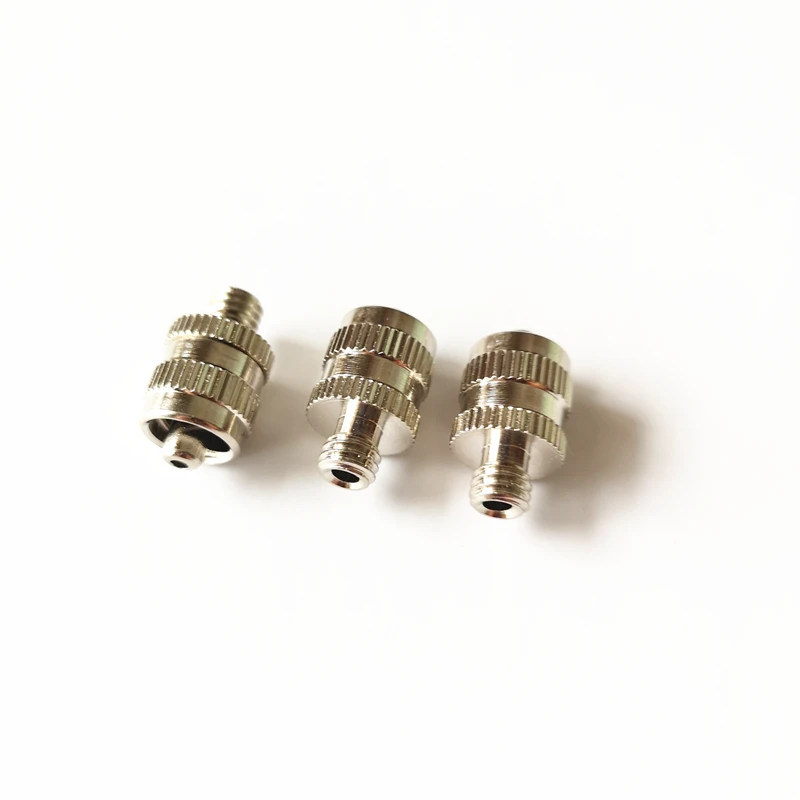 metal luer lock connector M6 male thread adapter equipment for breeders and vets syringe accessories dispensing adhesive fitting