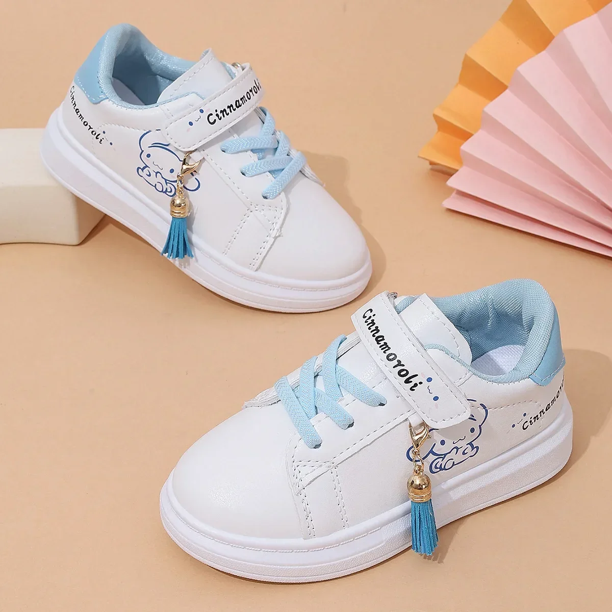 Sanrio hello kitty student Sneakers soft soled casual shoes children spring autumn sports shoes kuromi girl running board shoes