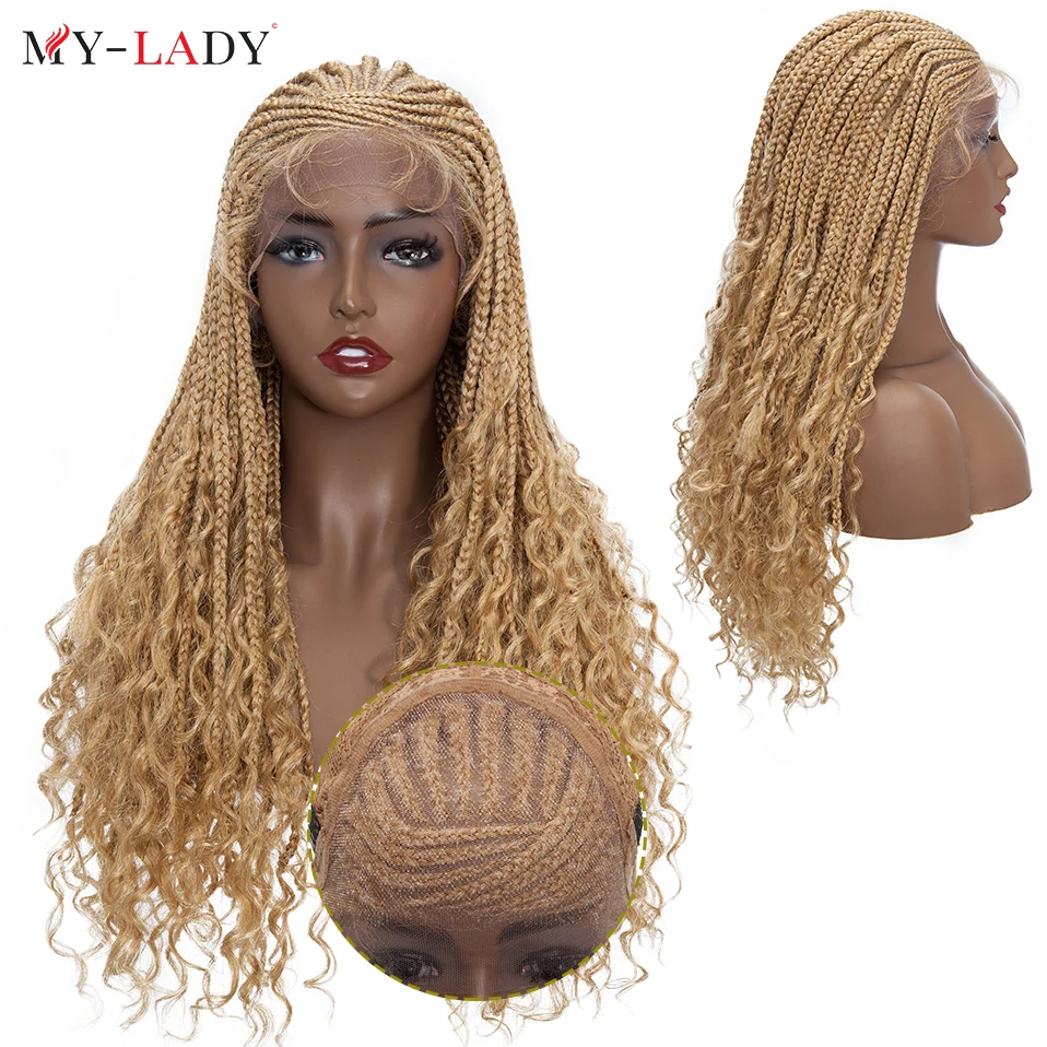 My-Lady Synthetic Lace Front Cornrow Locs Wig 5x13