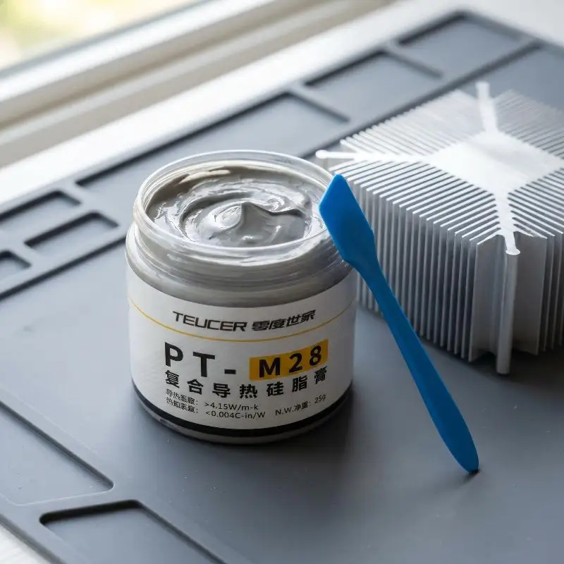 PT-M28 Thermal Grease Composite Thermal Conductive Silicone Grease Heat Sink Computer CPU Thermal Plaster