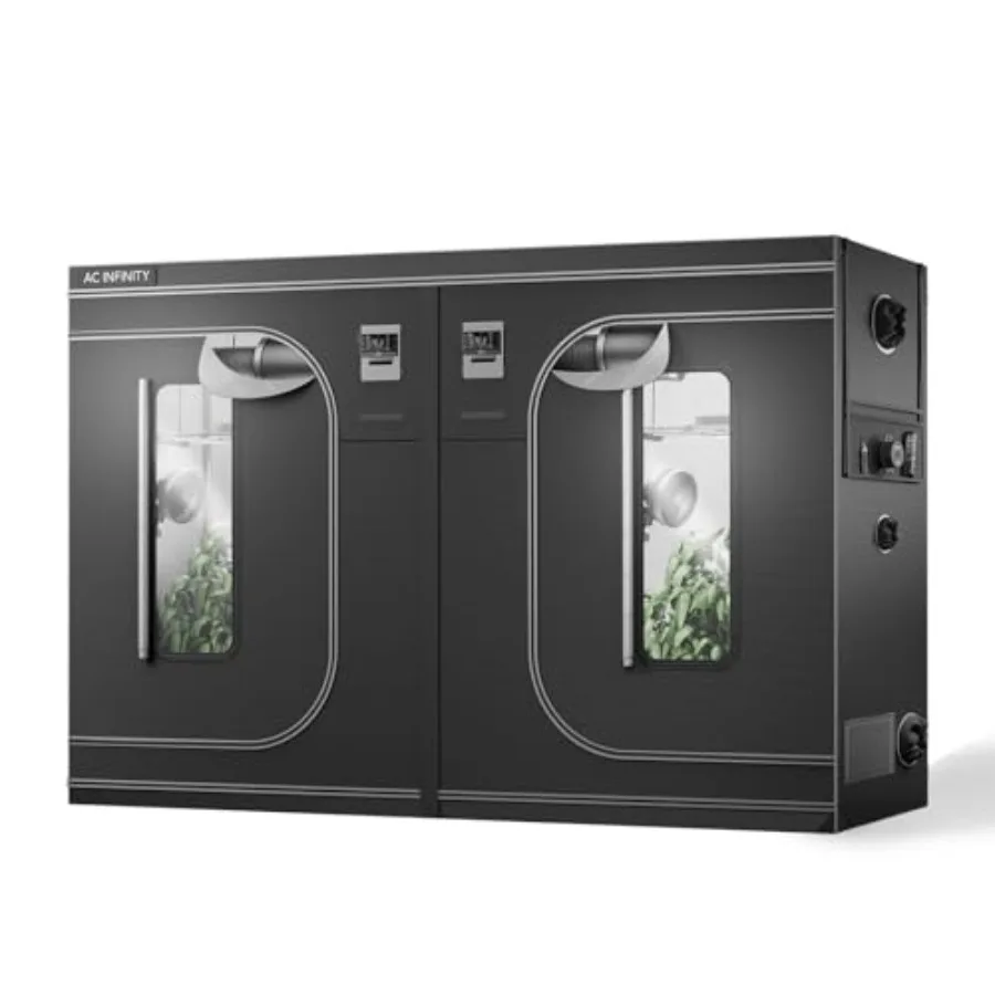 

816 Advance Grow Tent 120x60x80 дюймов для гидропоники и выращивания в помещении с тентом 1 дюйм. Самые прочные стойки и ткань из майлара Diamond 2000D