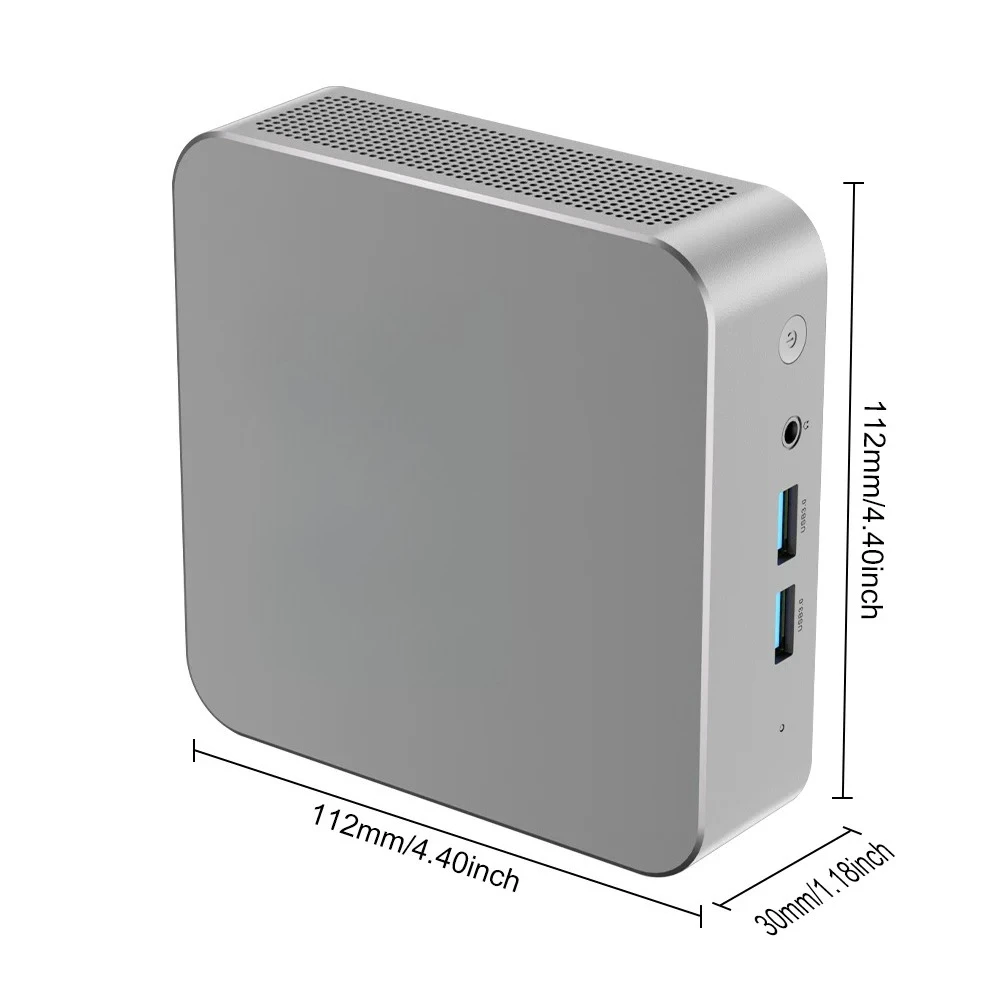M4 Pro Mini PC Intel Alder Lake N95 Mini PC Computer PC Win11 Pro Mini PC DDR4 8G/16G RAM 256/512GB ROM WiFi5 BT5.0 Desktop