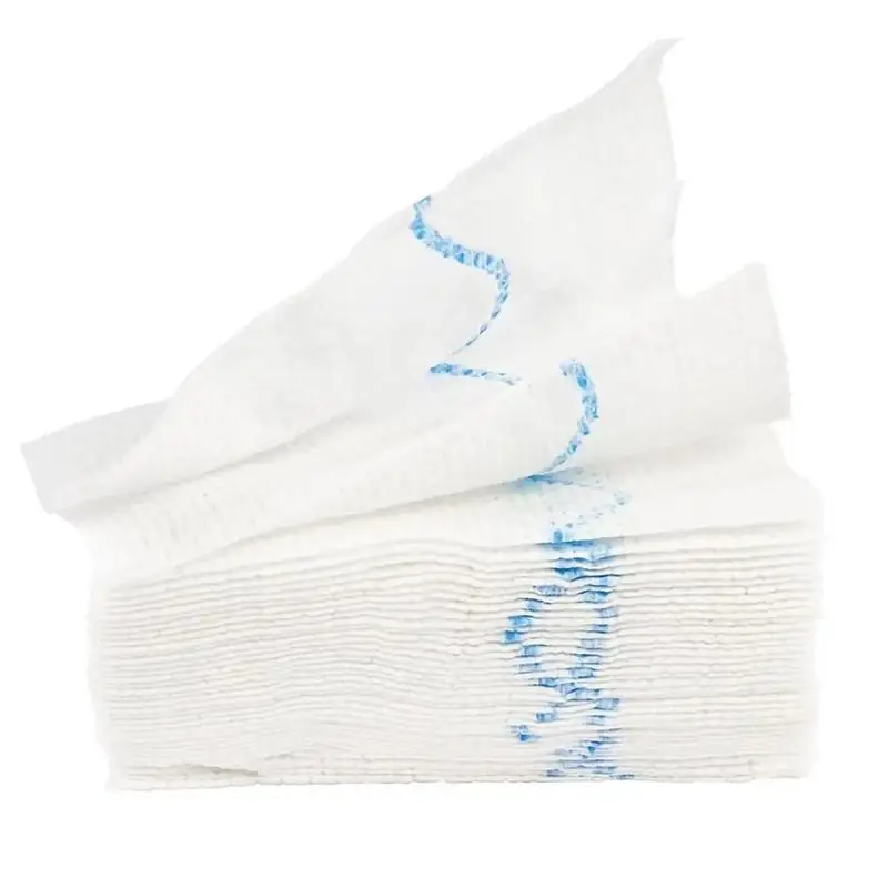 Hemostatic Gauze Soluble Sterile Wound Dressing Fast Bleeding Control for Emergency Trauma First Aid Camping Hiking