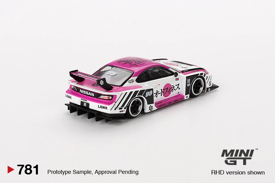 MINIGT 1:64 781 Silhouette S15 SILVIA Diecast Model Car