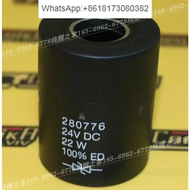 

280152 12vdc24 Bucher BUCHER280784 solenoid valve 280157 coil 280779 280818