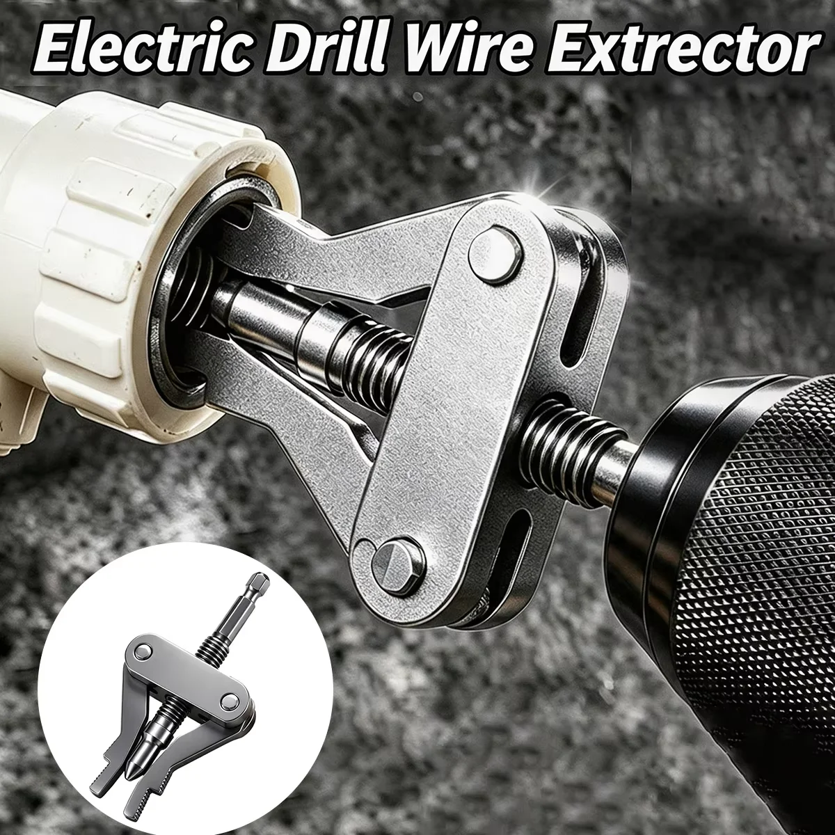 Power Tools Plumbing - Extrator de Tubos Quebrados Universal 3