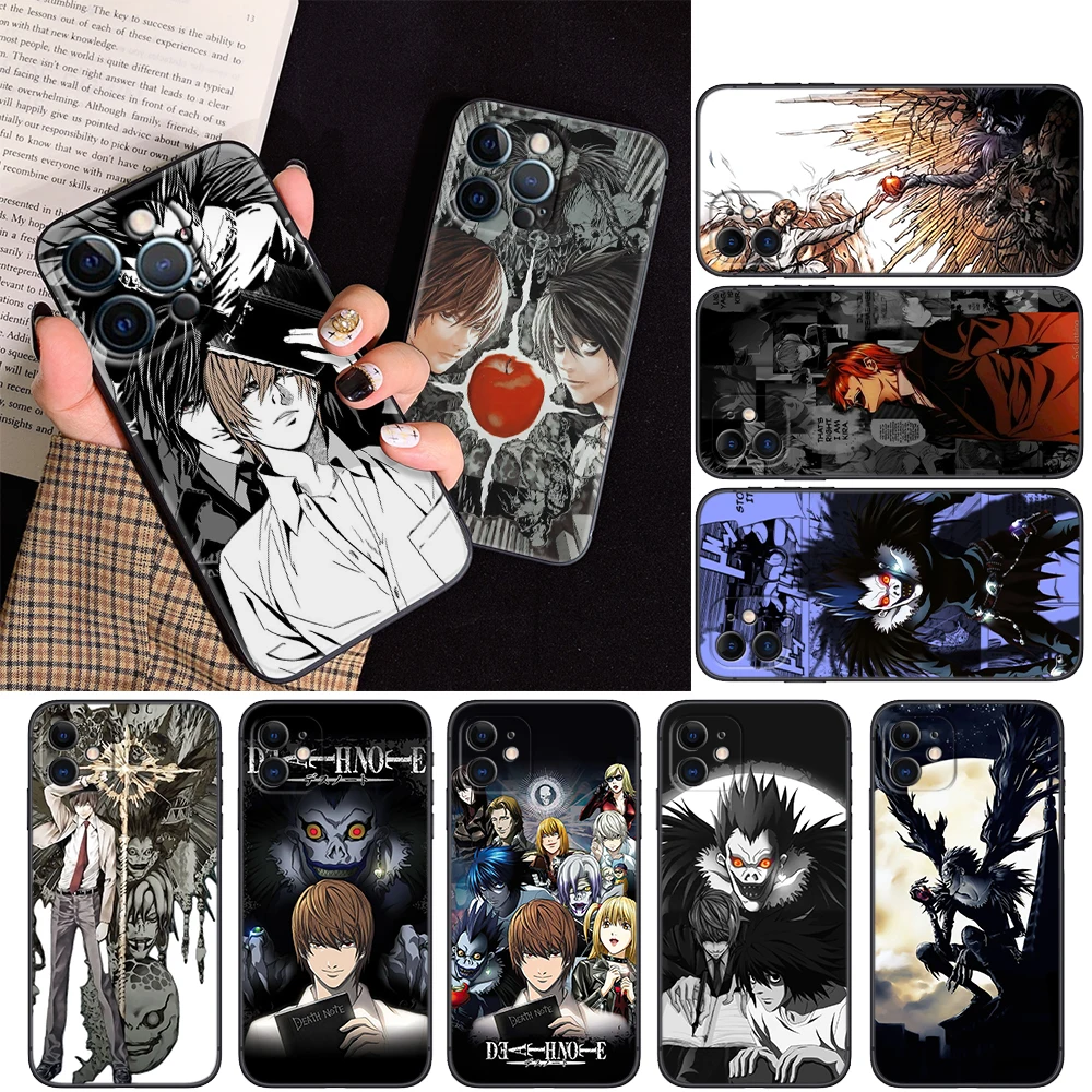 Death Note Soft Case for Xiaomi Mi A1 A2 A3 9T Pro Poco F1 F2 F3 GT M2 M3 M4 M5 C40 X2 X3 NFC X4 pro