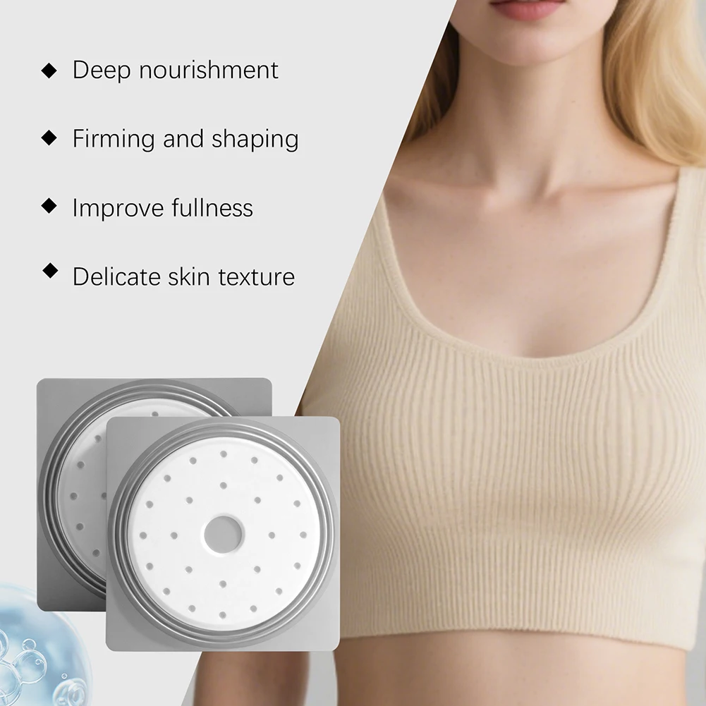 4pcs Breast Care Patch,Natural Breast Enhancement Mask,Visibles Lifting And Firming Effect Lymphatic Drainage Breast Patch