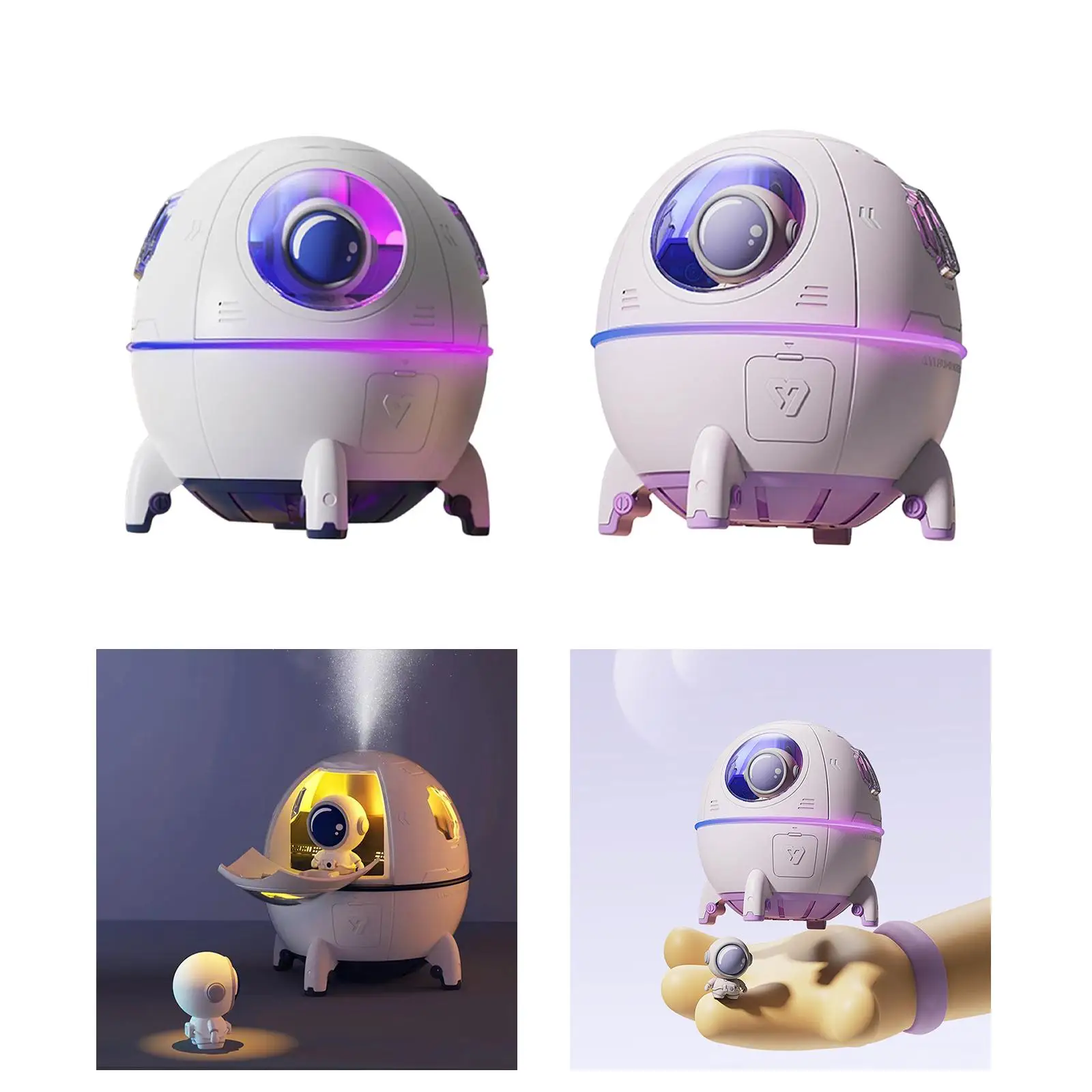 Air Humidifier Diffuser Humidificador with Night Light for Nursery Dorm Birthday Gifts