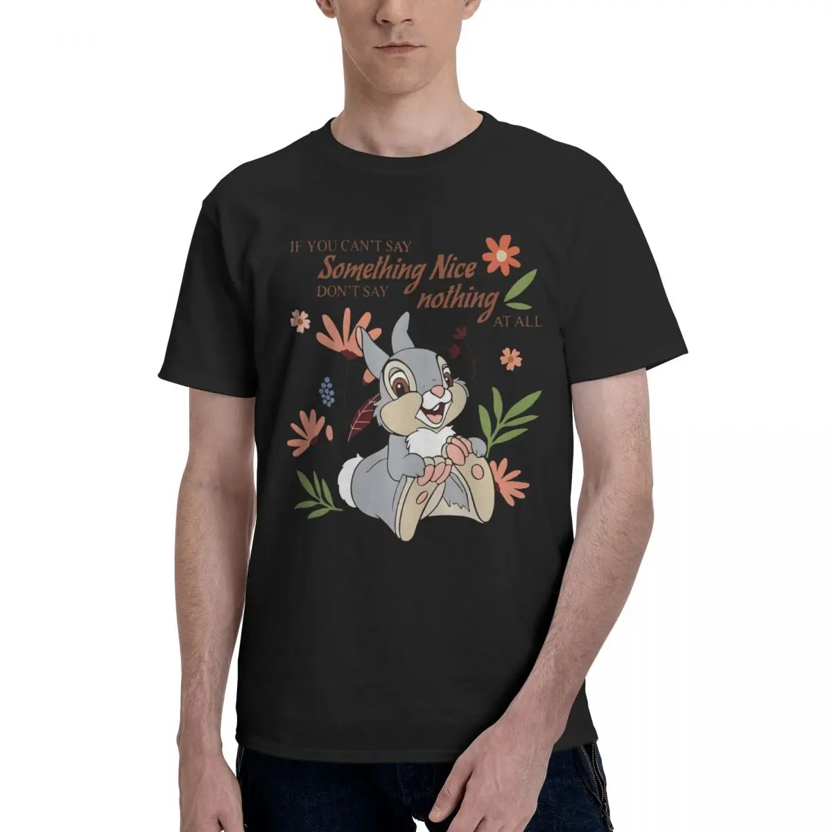 Campaign Cute Squirrel Floral Art Top tee Championship Cute High quality Fitness USA Size