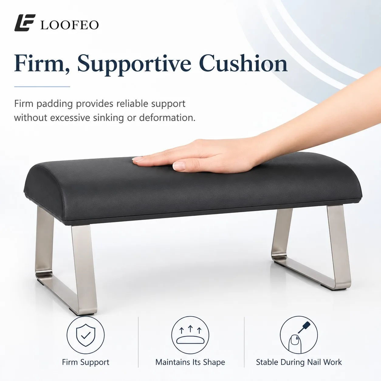 Hand Pillow Nail Table Arm Support Wrist Manicure Nail Arm Pillow Hand Rest Soft Padded Cushion Forearm Pillow Nail Art Parts