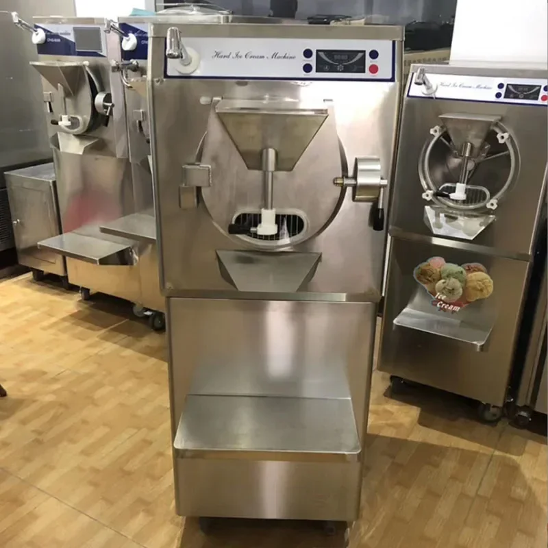 Hard Ice Cream Maker Commercial Vertical 20L Large Capacity Stainless Steel Haagen-Dazs Summer Freeze Equipments Cone Machine