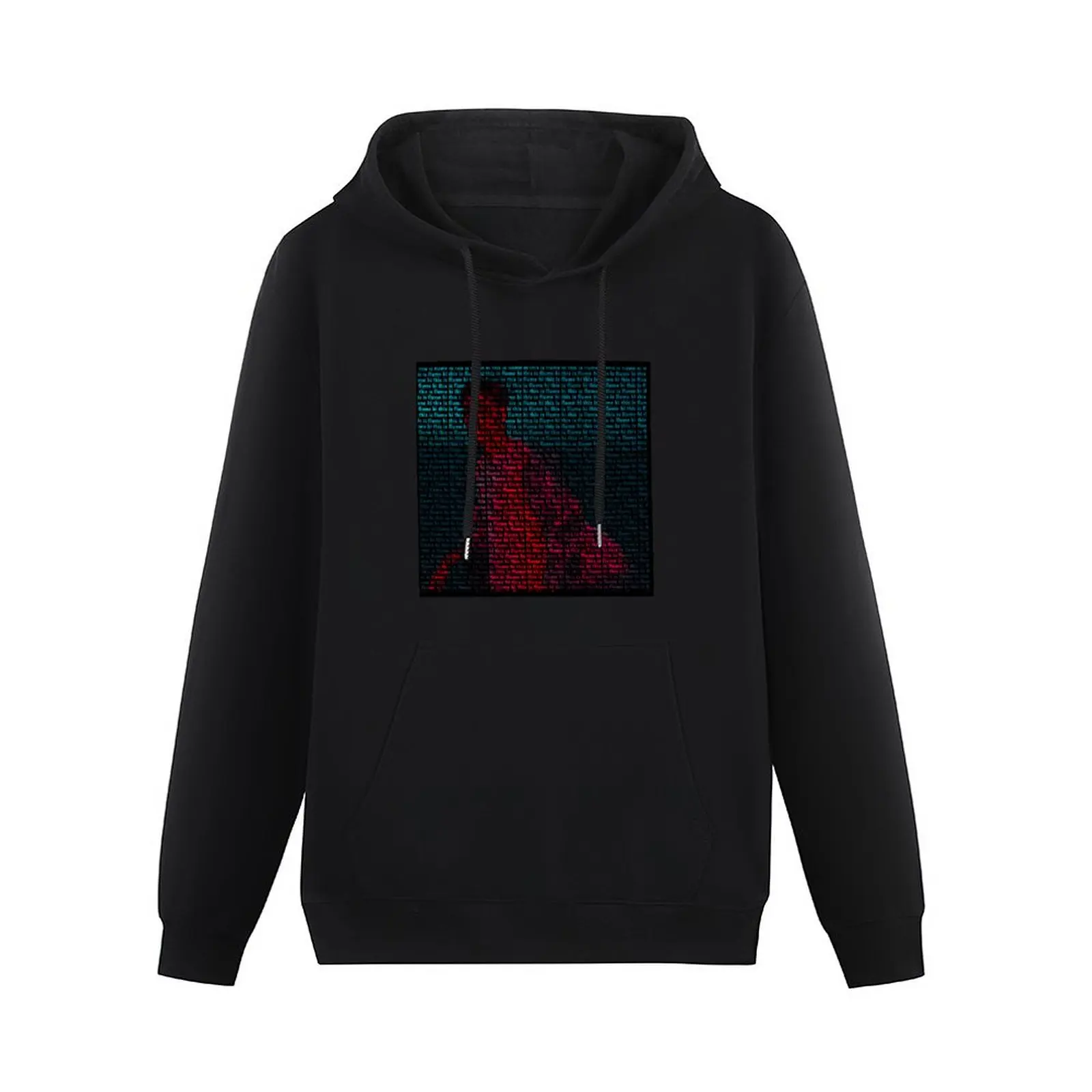 Hi This Is Flume Text Print Pullover Hoodie autumn new products new in hoodies & sweatshirts