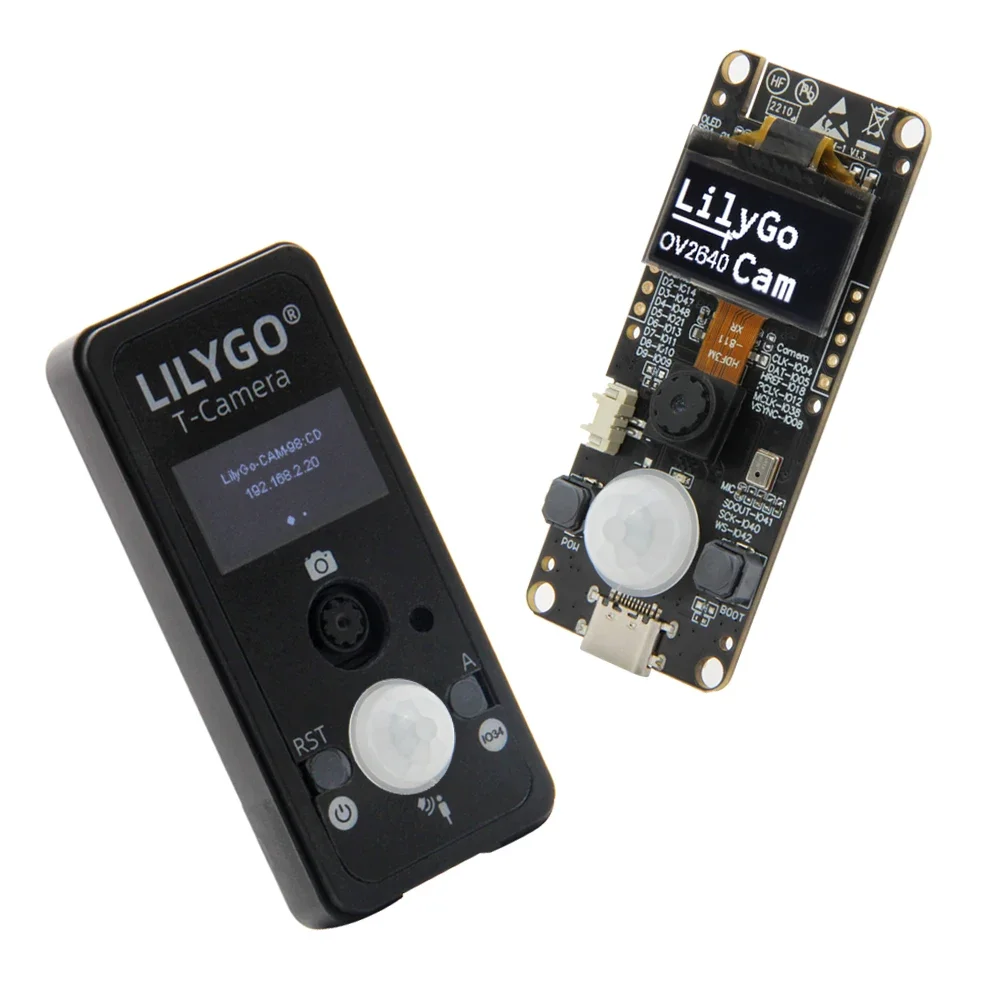 LILYGO®T-Camera S3 Φ 2 миллиона пикселей HD-камера FLASH 16 Мб ESP32-S3 с 0,96 