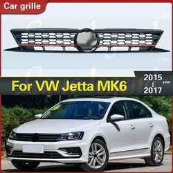 Replacement ABS Grill Front Upper Radiator Grille for Volkswagen VW Jetta MK6 2015 2016 2017 Car Accessaries