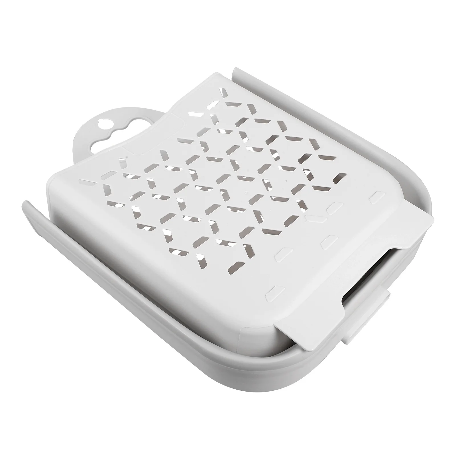 

Wall Mount Laundry Basket Foldable Storage Basket For Dirty Clothes Handle Space Saving Clothes Hamper Easy Install Foldable