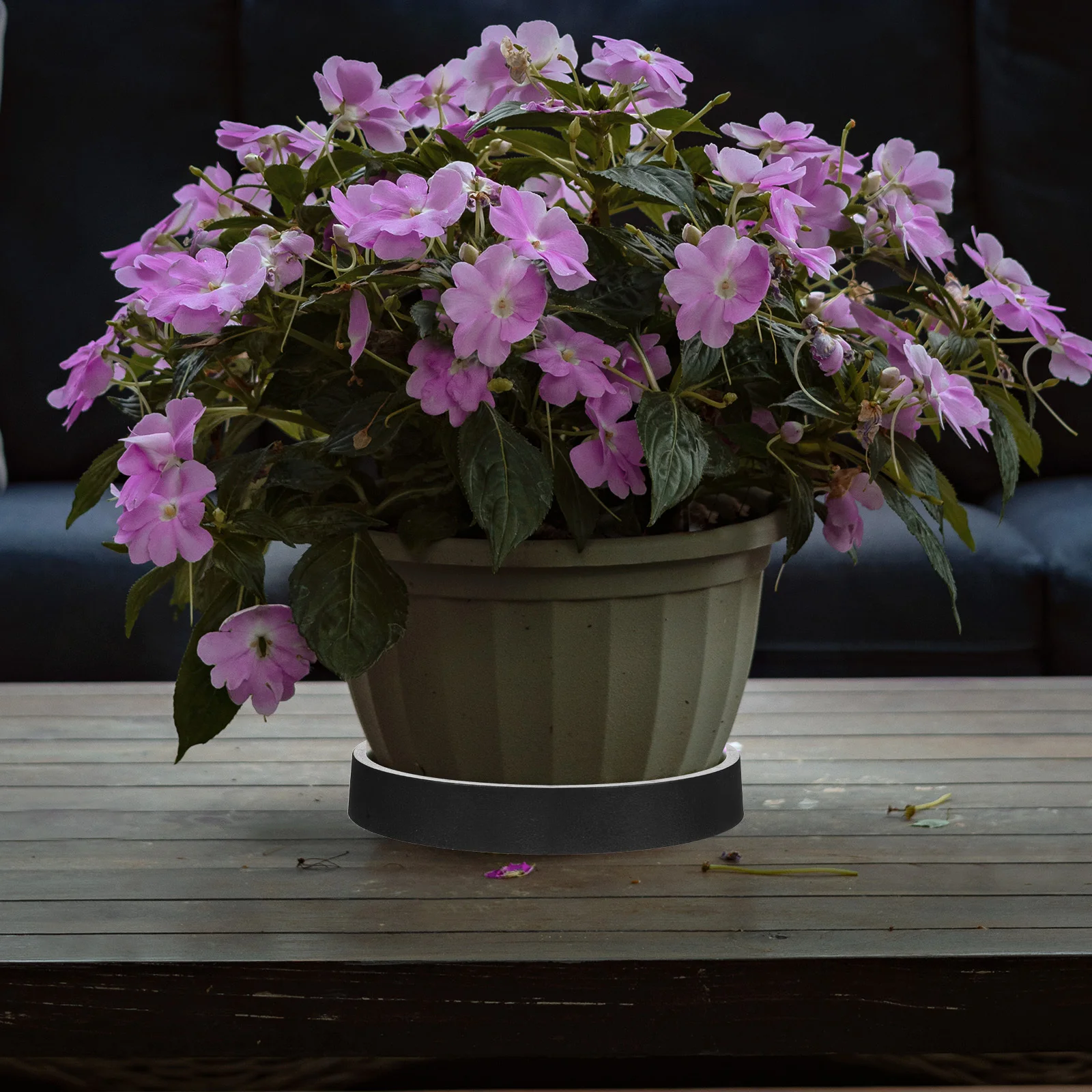 

10pcs Thick Plant Saucer Round Humidity Large Flower Pot Tray Anti-Wear Plastic Drainage Tray For Indoor Outdoor Plants Water