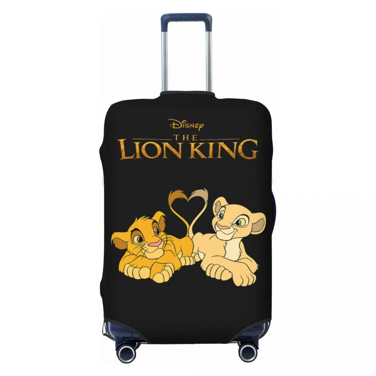 

The Lion King Simba And Nala Luggage Cover Elastic Travel Suitcase Protective Covers Fits 18-32 Inch