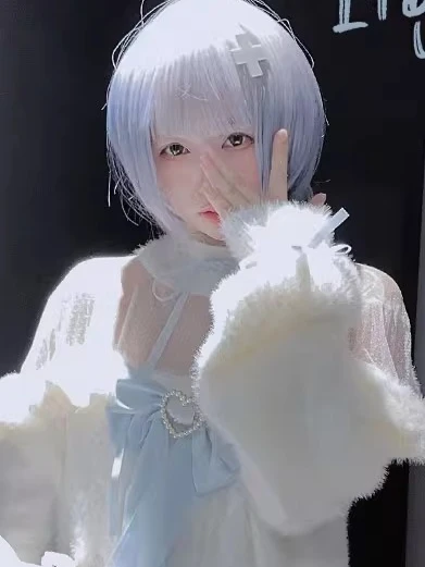 Original Aquarell süßer süßer Stil japanischer vielseitiger Herbst Winter langer schulterfreier Pullover Langarm Pullover Top