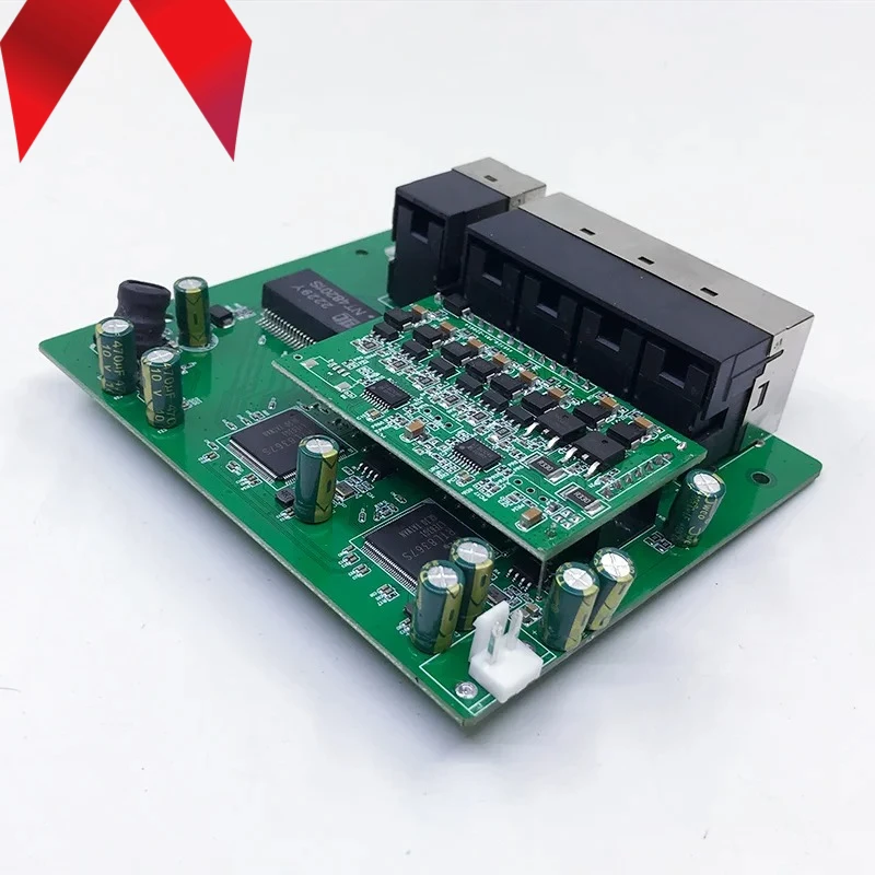 البروتوكول القياسي 802.3AF/AT أو 802.3BT/class8 48V POE OUT/48V poe Switch 1000 mbps POE poort؛