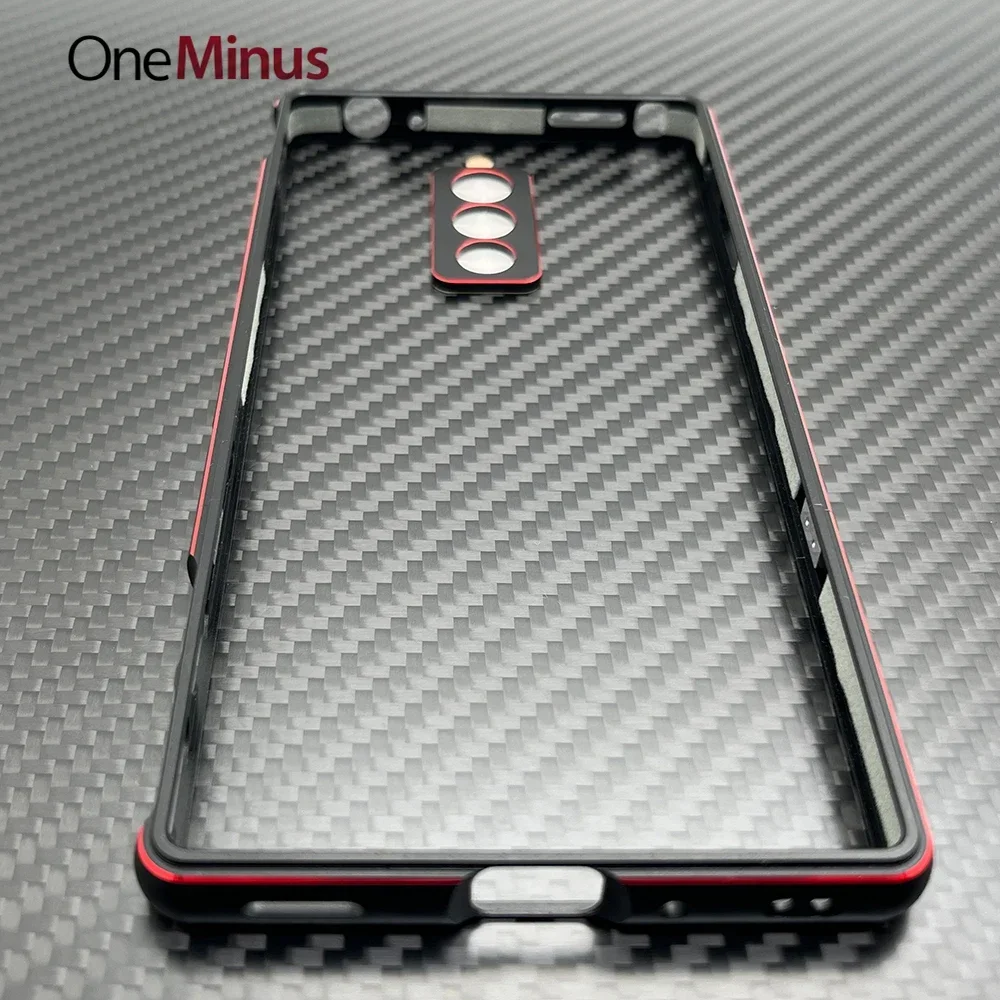 

Lightweight Metal Bumper For ZTE Nubia Red Magic 8S Pro Frame 8 Pro+Plus Anti-Scratch Funda Case Skins+Camera Lens Protector