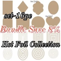 Shape Floral Reflection Collection Metal Cutting Dies Hot Foil Plate for DIY Making Card Scrapbook Embossed Paper Album Craft