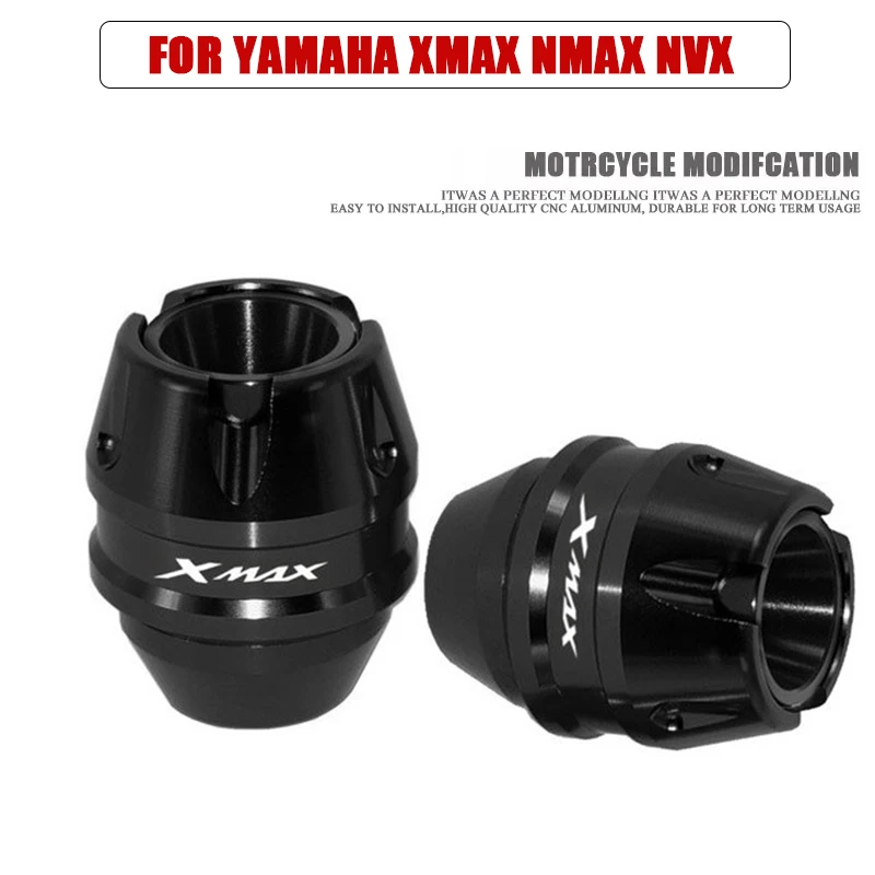 For NMAX155 XMAX300 NMAX NVX 155 XMAX 300 250 NVX155 Front Fork Wheel Fall Protection Frame Slider Anti Crash Protector