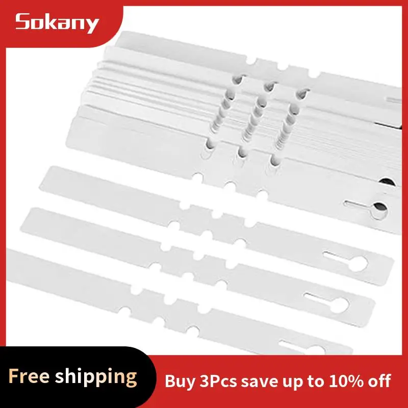 

A59E-600 Pieces Of Hanging Plant Tree Labels, Waterproof Plant And Flower Sign Tags, Ring Kindergarten Labels, Adjustable Easy T