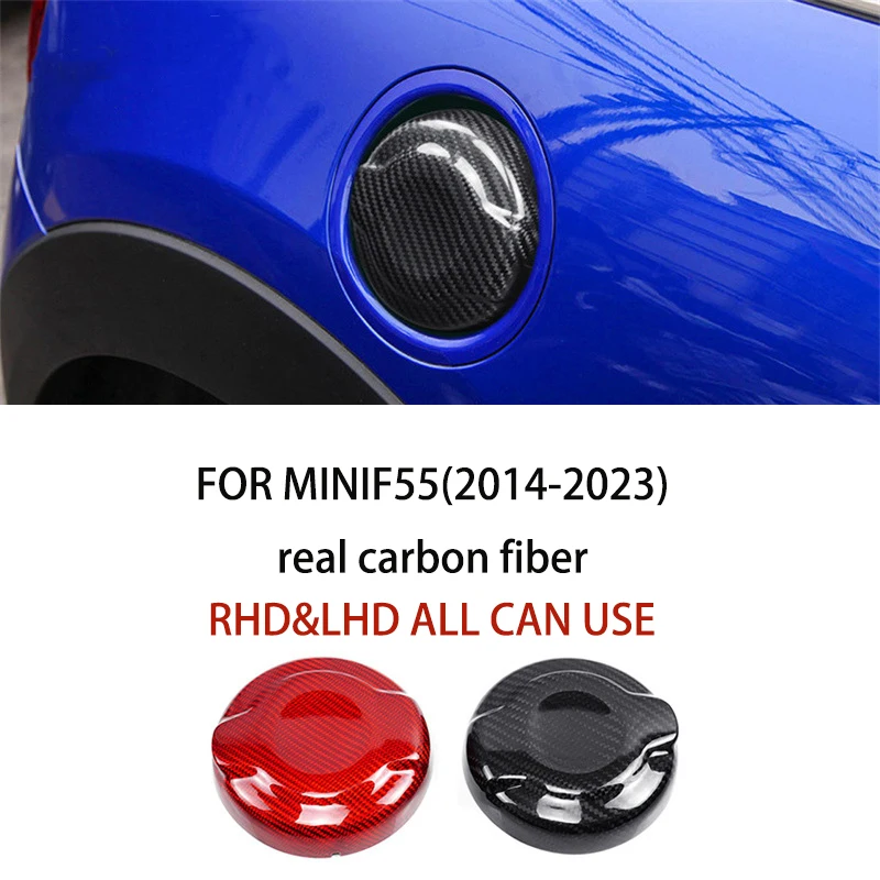 

Suitable for Bmw Mini F55 Fuel Tank Cap, Genuine Carbon Fiber Car Fuel Tank Modification