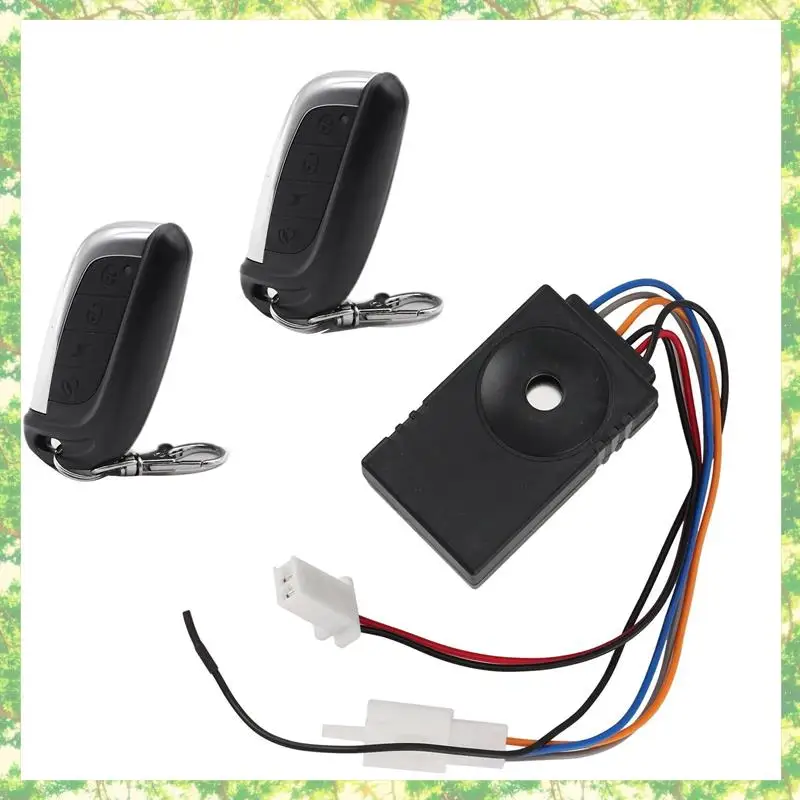 Smart-2X 36V-72V Control remoto Universal sistema de seguridad de alarma para patinete eléctrico ciclomotor 110DB alarma antirrobo inteligente