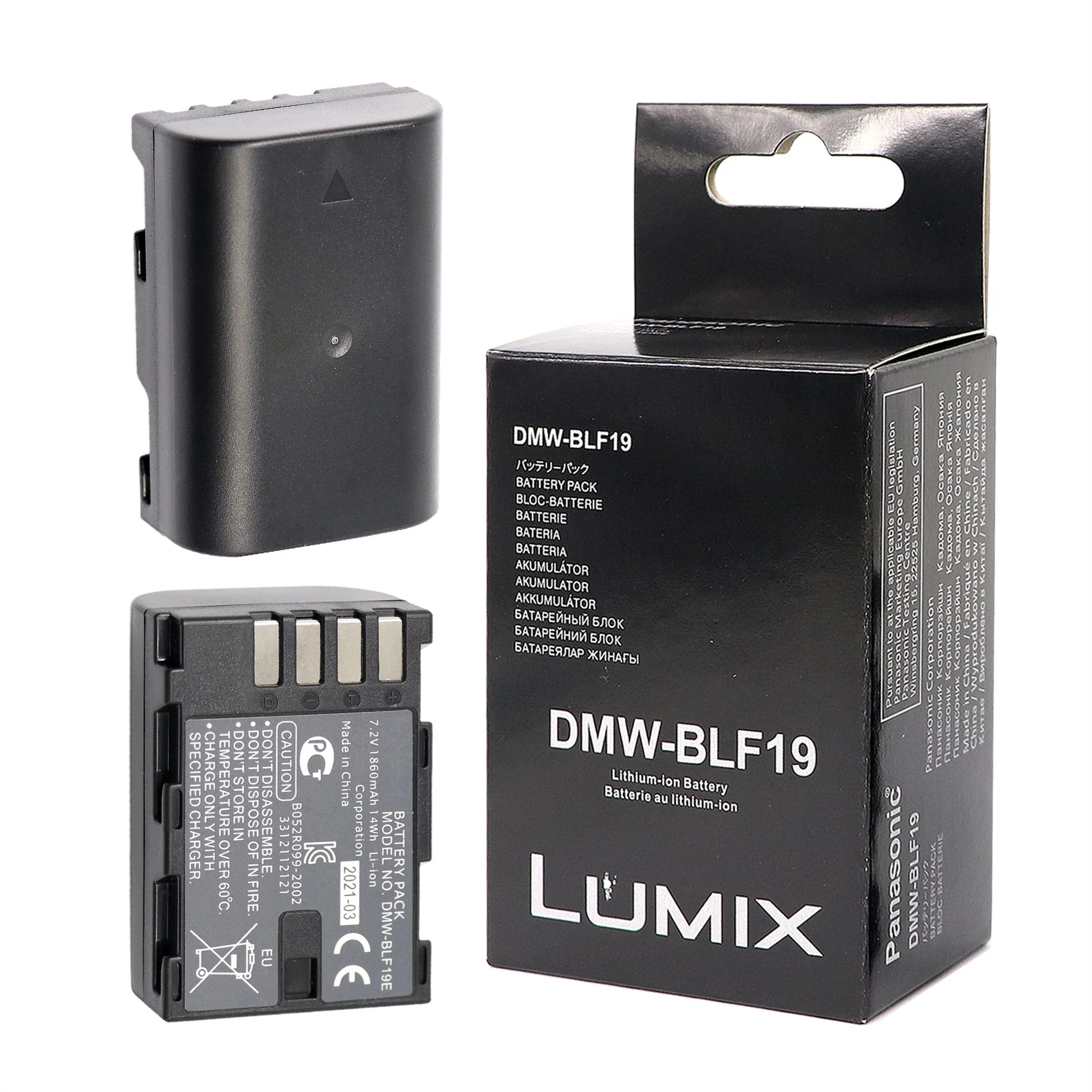 Original DMW-BLF19E DMW-BLF19 DMW-BLF19PP Camera Battery For Panasonic Lumix DC-GH5 G9 DMC-GH3 DMC-GH3K GH4 GH4K