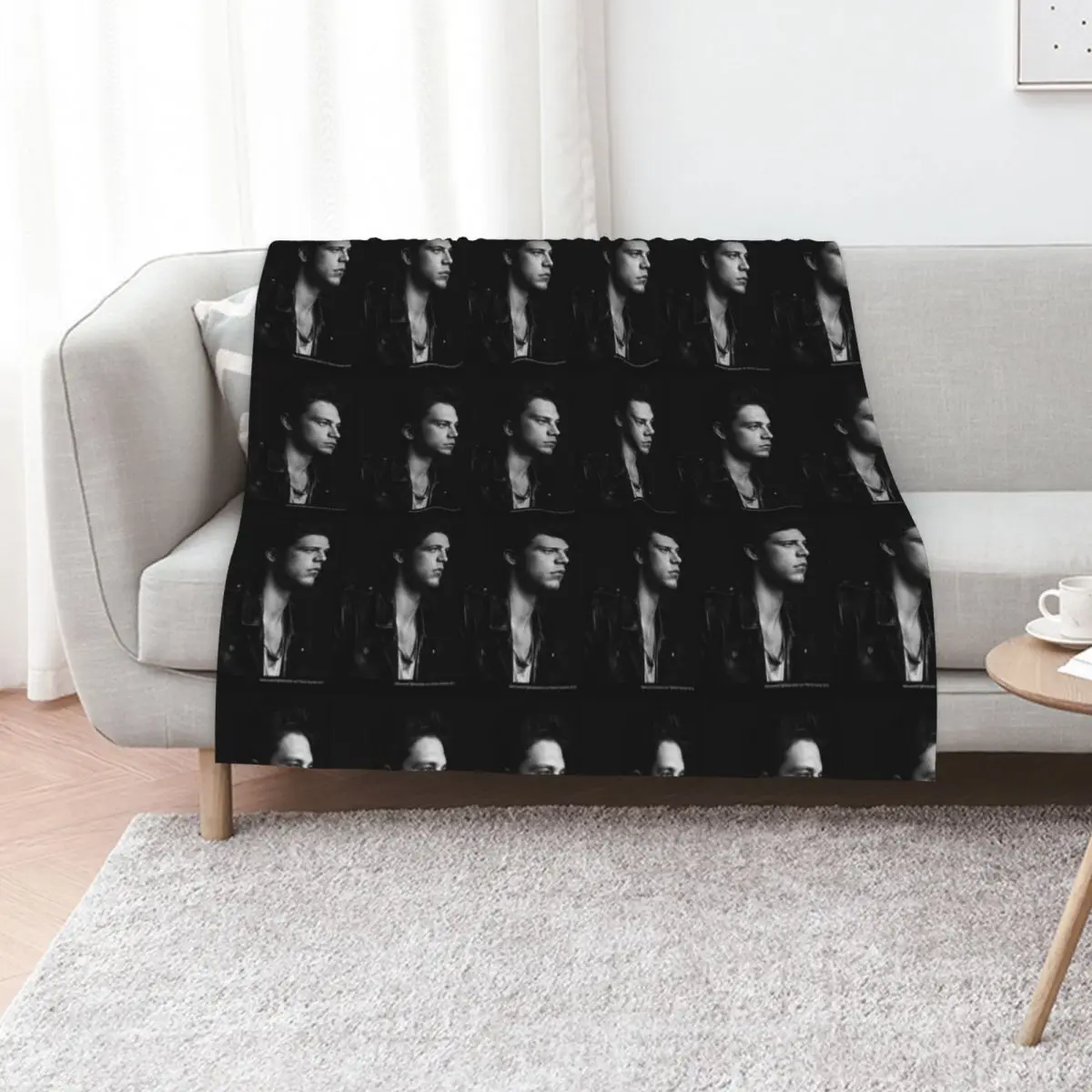 Profile Throw Blanket for babies Kid'S heavy to sleep Cute Plaid Luxury Thicken Quilt Blankets