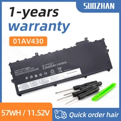SUOZHAN 01AV494 01AV430 Battery For Lenovo Thinkpad X1 Carbon 5th 2017 6th 2018 Series 01AV429 SB10K97586 01AV431 SB10K97587