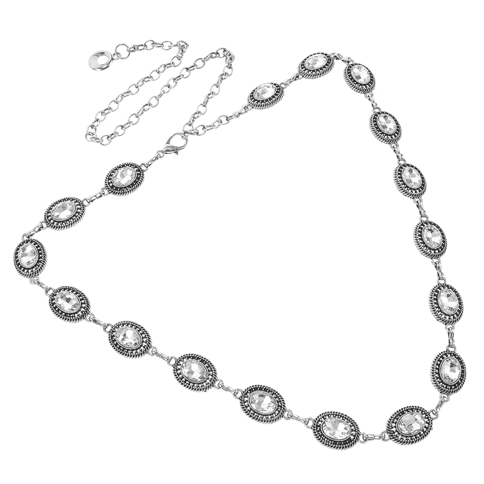 

Vintage Large Hollow Out Waist Chain Metal Belt Western Style Women Dress Jean Party Accessory Western Waist Belt