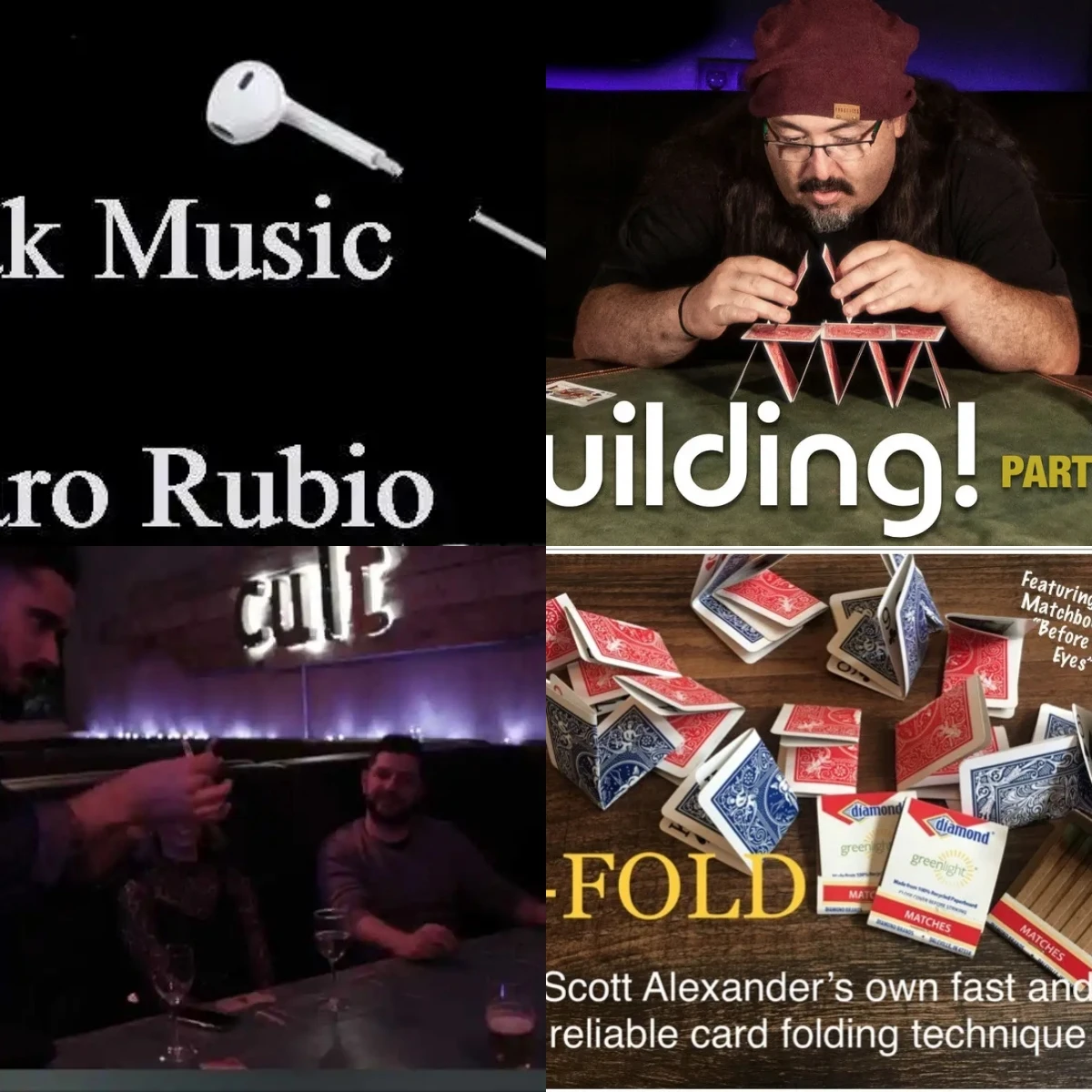 Break Music by Alvaro Rubio，Building Emotions by Dani DaOrtiz，Bulldog by Joel Dickinson，C - Fold By Scott Alexander-magic tricks