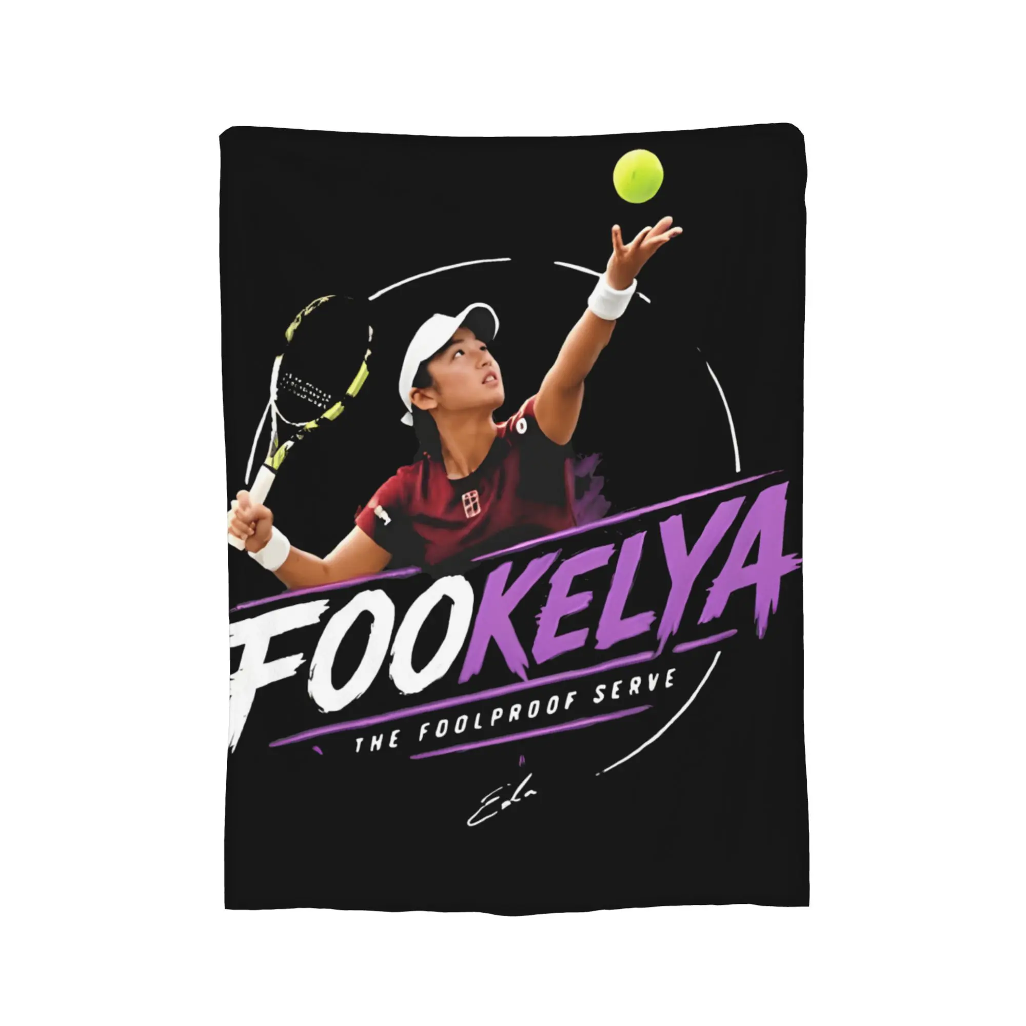 Alex Eala Tennis Player Blankets Flannel  Super Warm Throw Blankets for Airplane Travel Bedspread