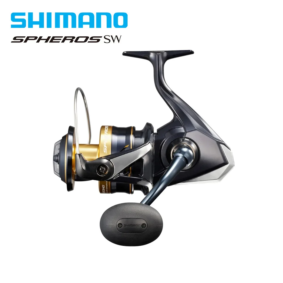 2022 Orginal SHIMANO SPHEROS SW 5000HG 6000HG 6000PG 8000HG 8000PG 4+1BB Aluminium Spool HAGANE & X-SHIP Saltwater Spinning Reel