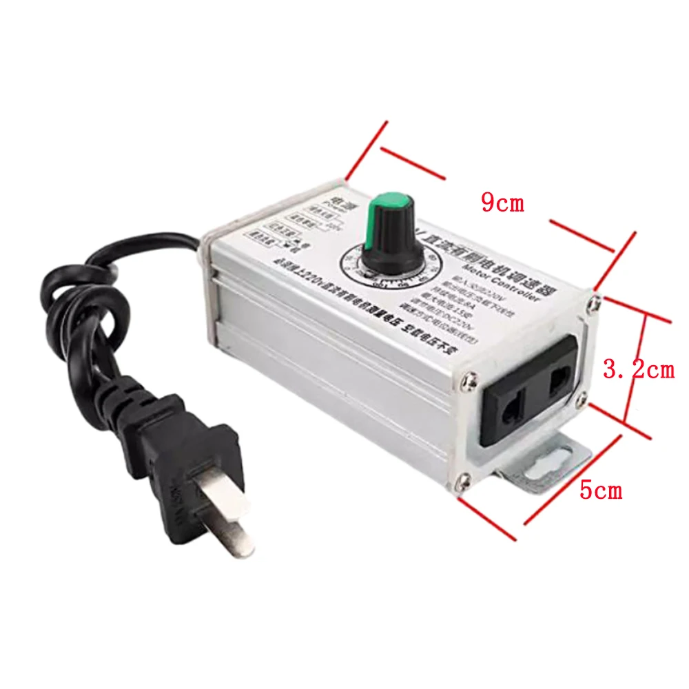 

Input AC220V Output DC10-220V Adjustable Brush Motor Speed Regulator 4000W High Power Motor Speed Controller