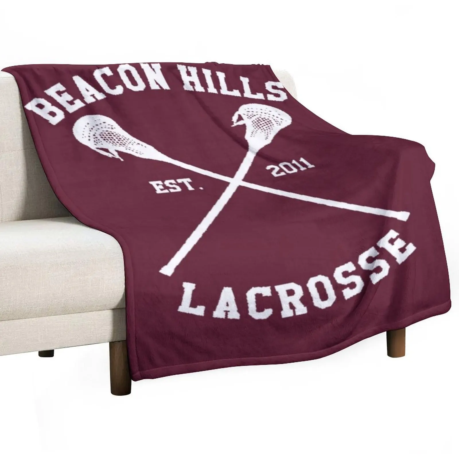 Beacon Hills Lacrosse - Teen Wolf Throw Blanket Cute Plaid Bed Fashionable Blankets