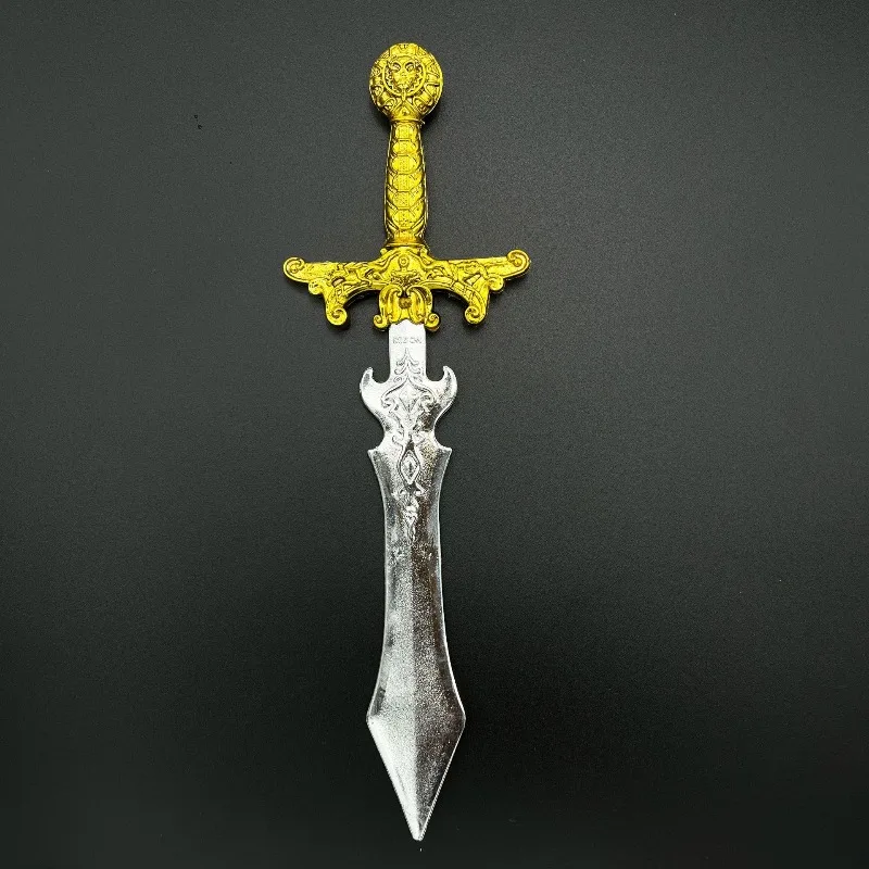 27 cm/10.63in Zonnegod Zwaard Messen Kunststoffen Wapens Model Rekwisieten Halloween Anime Randapparatuur Collectible Ornamenten Vriendje Geschenken