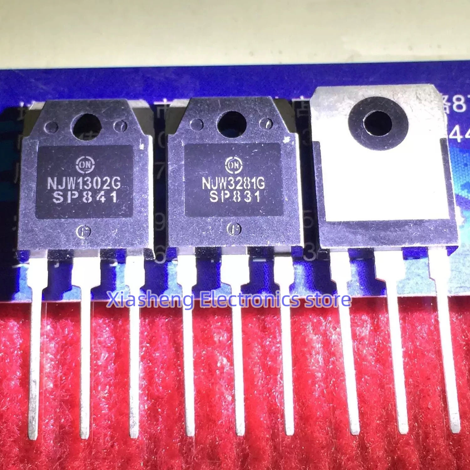 

New Original 2Pairs NJW1302G + NJW3281G TO-3P Transistor In Stock Good Quality